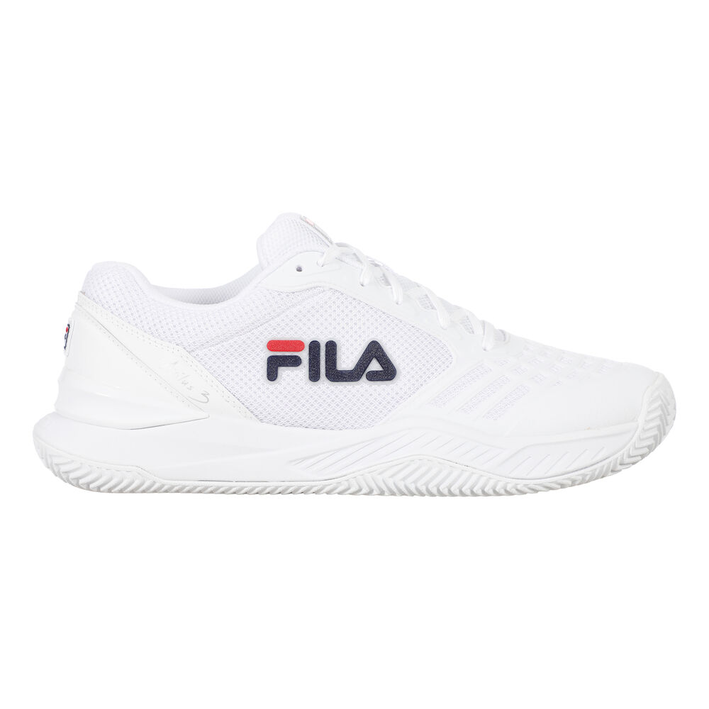 Fila Axilus 3 Zapatilla Tierra Batida Mujeres - Blanco, Azul Oscuro