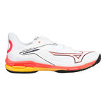 Zapatillas de tenis Mizuno Mizuno Wave Exceed Tour 6 Zapatilla Todas Las Superficies Hombres-Blanco,Coral