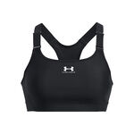 Ropa Under Armour Under Armour Heatgear High Sujetador Deportivo Mujeres-Negro,Blanco