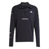 adi365 Warm Half-Zip Camiseta de running Hombres - negro, 
