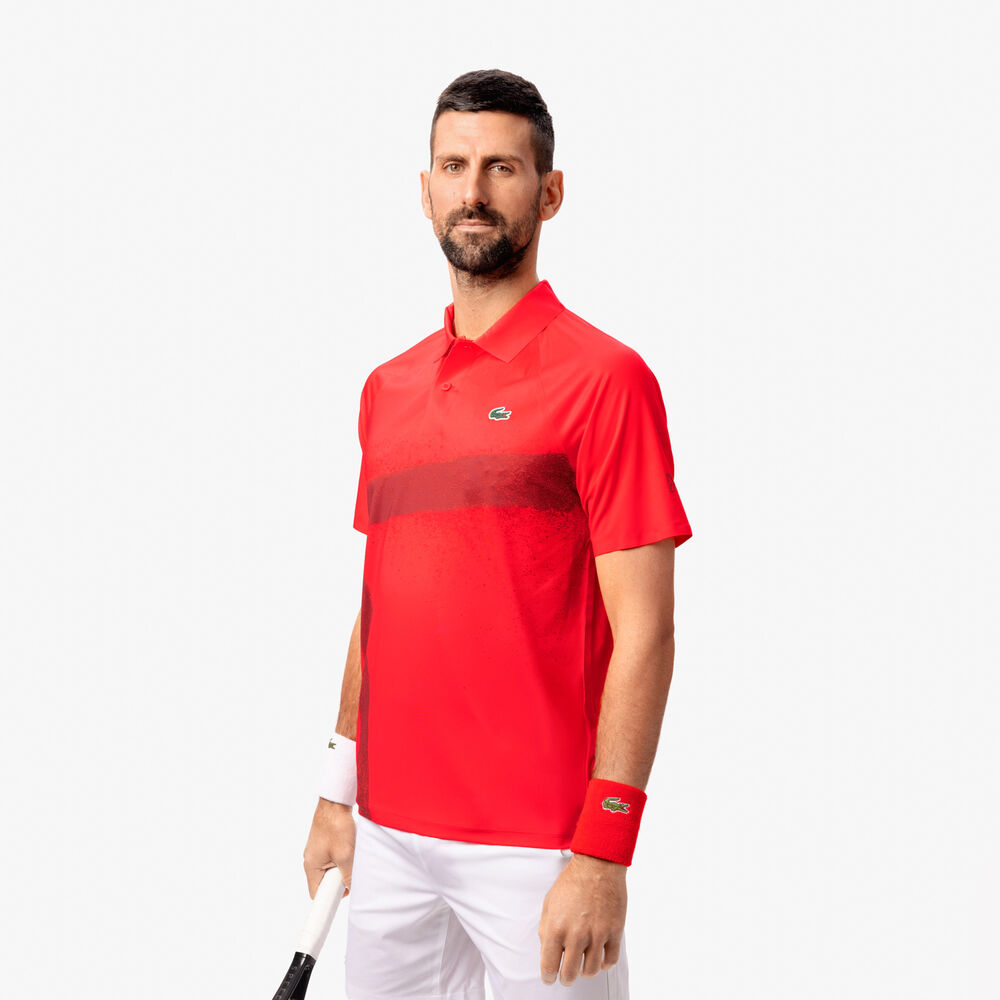 Lacoste Djokovic Polo Hombres-Rojo