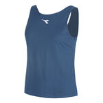 Ropa Diadora Diadora Icon Stratouno Camiseta de tirantes Mujeres - azul oscuro, 