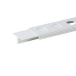 Accesorios de pista Tegra Tegra Tigerbanb 4cm Recambio-Blanco