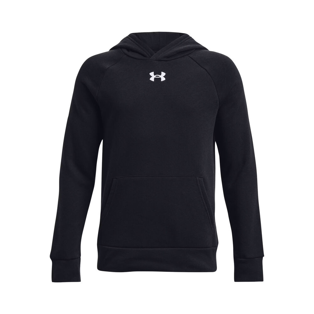 Under Armour Rival Fleece Sudadera Con Capucha Chicos-Negro