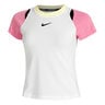 Court Dri-Fit Advantage Camiseta de manga corta Mujeres - blanco, rosa