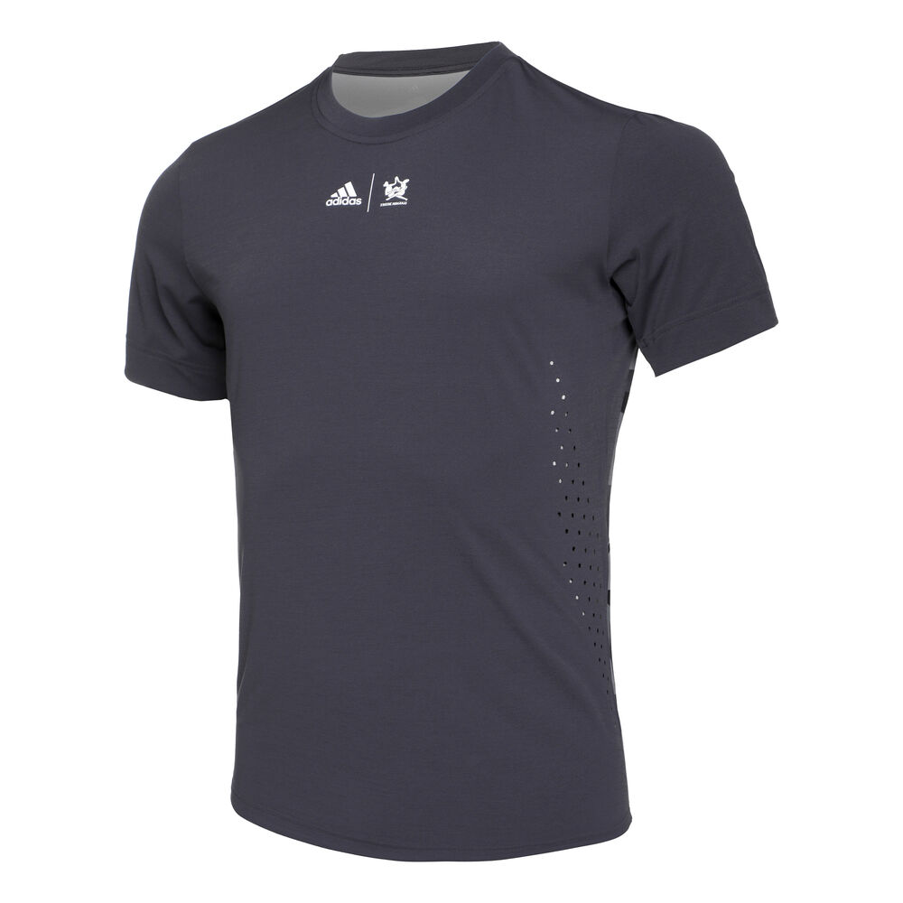 adidas New York Printed Camiseta De Manga Corta Hombres-Gris