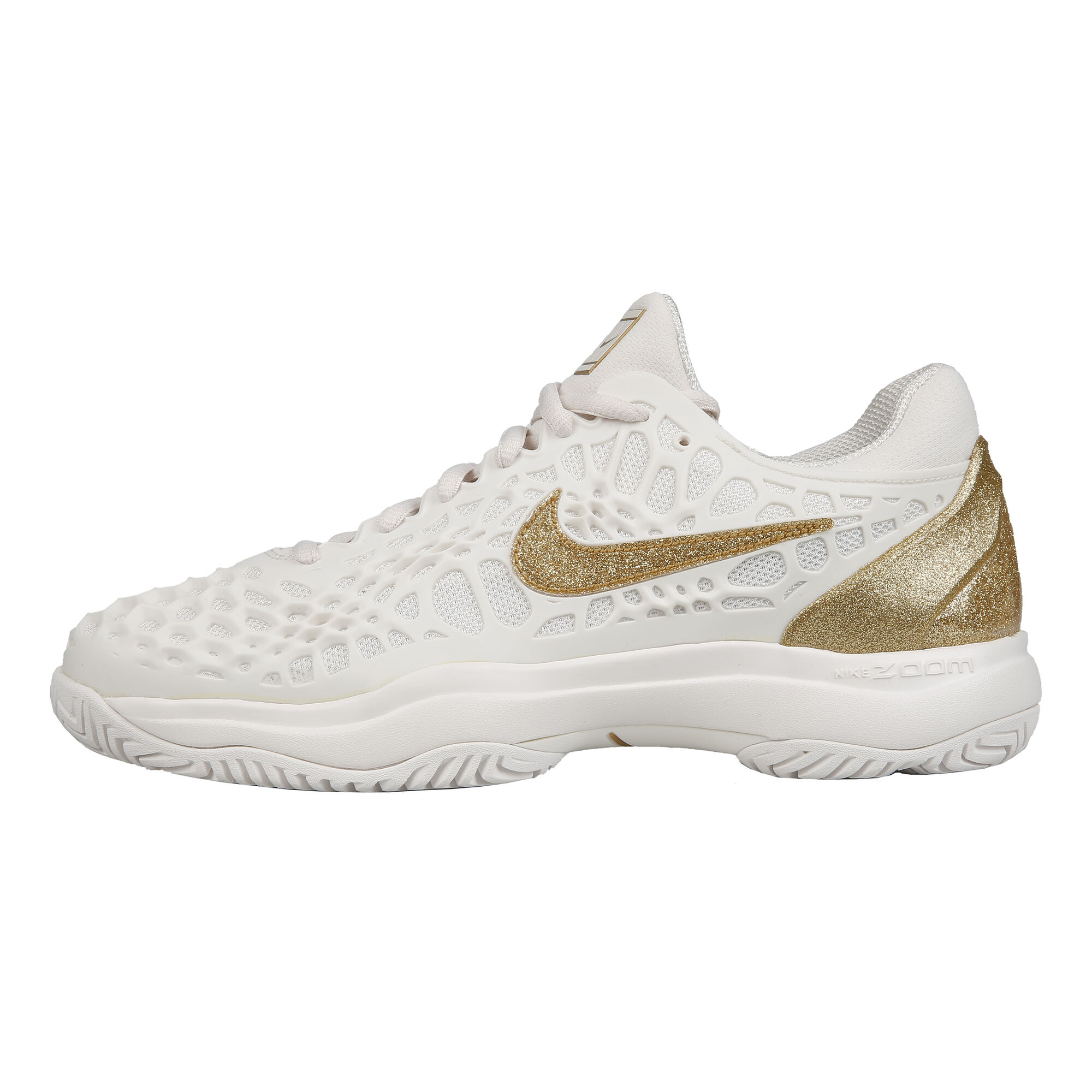 Zoom Cage Zapatilla Todas Las Superficies Mujeres - Blanco, Dorado compra online | Tennis-Point