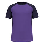 Ropa Odlo Odlo X-Alp Trail Camiseta De Running Hombres-Lila,Negro