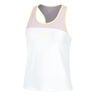 Mind Racerback Camiseta De Tirantes Mujeres-Blanco,Morado
