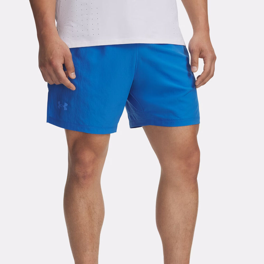 Under Armour Launch Pro 2n1 7in Pantalones Cortos Hombres - Azul, Azul Oscuro