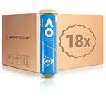 Pelota presurizada Dunlop Dunlop Australian Open Bote De 4 Pelotas