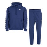 Ropa Nike Nike Club Fleece GX Chándal Hombres - azul oscuro, blanco