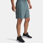 Ropa Under Armour Under Armour Tech Vent 7in Shorts Hombres - azul-gris, 