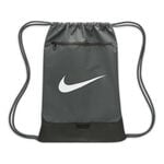 Nike Nike Brasilia 9.5 Bolsa De Gimnasio-Gris,Negro
