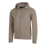 Ropa Quiet Please Quiet Please Tonal Core Zip Sudadera con cremallera Hombres - gris, marr&oacute;n