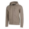 Tonal Core Zip Sudadera con cremallera Hombres - gris, marr&oacute;n