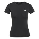 Ropa de tenis adidas adidas Power Essentials Camiseta de manga corta Mujeres-negro