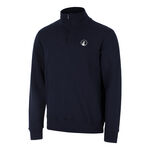 Ropa Quiet Please Quiet Please Essential Troyer Sudadera Hombres-azul oscuro