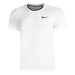 Ropa Nike Nike Court Dri-Fit Advantage Camiseta De Manga Corta Hombres-Blanco