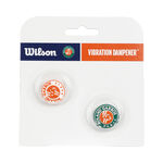 Accesorios para raquetas Wilson Wilson Roland Garros Antivibradores Pack De 2-Bronce,Verde