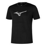 Ropa Mizuno Mizuno Core RB Camiseta De Running Hombres-Negro