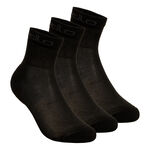 Ropa Odlo Odlo Quarter Active Calcetines Deporte Pack De 3-Negro