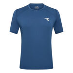 Ropa Diadora Diadora Ss Camiseta De Manga Corta Hombres-Azul Oscuro