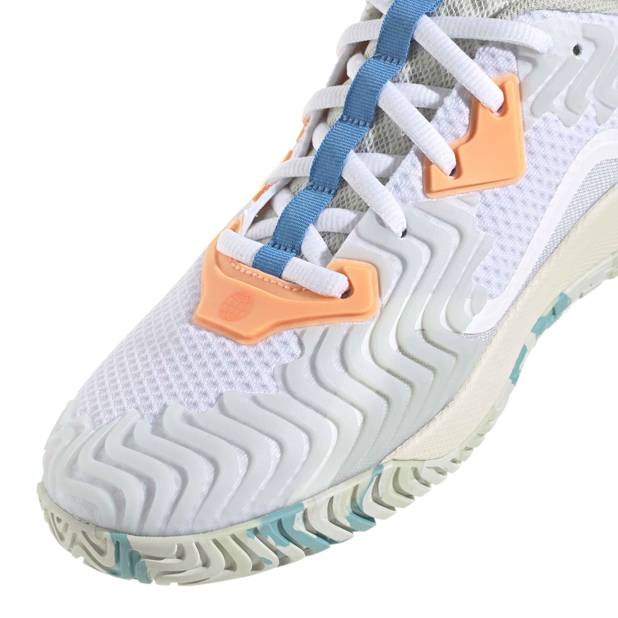 Buy adidas SoleMatch Control Zapatilla Todas Las Superficies Hombres Blanco Azul online Tennis Point ES