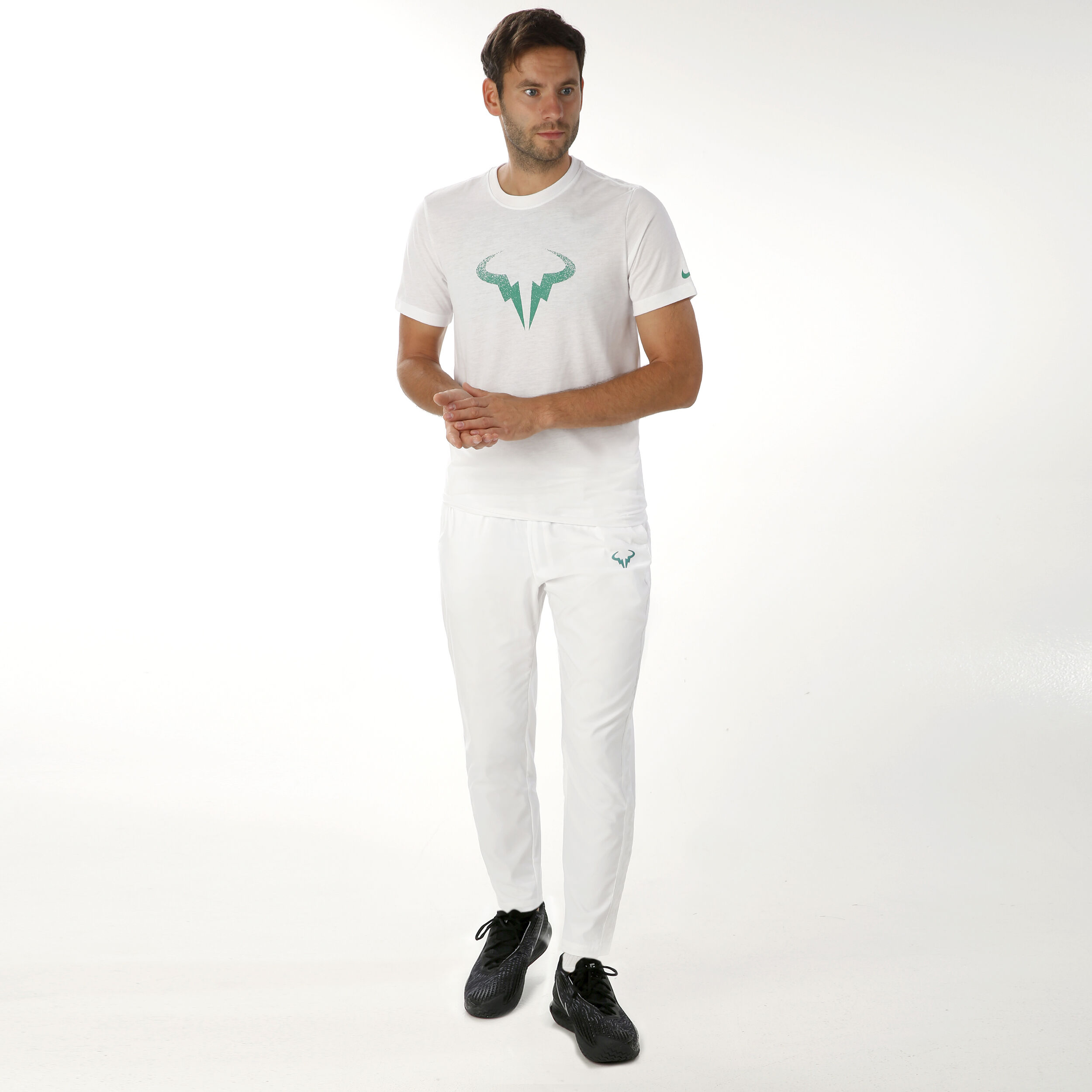 Buy Nike Rafael Nadal Court Pantalon De Entrenamiento Hombres Blanco Turquesa online Tennis Point ES