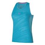 Ropa Mizuno Mizuno Aero Camiseta De Tirantes Mujeres-Azul Claro