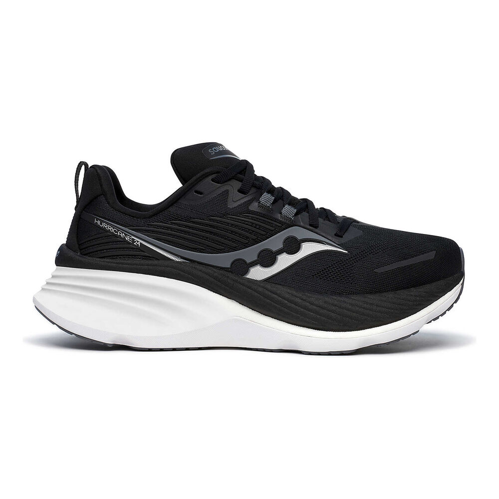Saucony Hurricane 24 Zapatilla De Estabilidad Mujeres - Negro, Gris