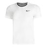 Court Dri-Fit Advantage Camiseta De Manga Corta Hombres-Blanco
