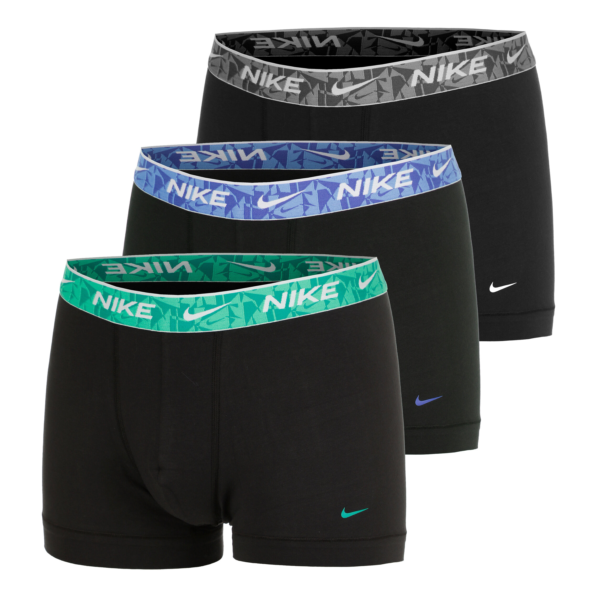 Buy Nike Everyday Cotton Stretch Trunk Calzoncillos Tipo Boxer Pack De 3 Hombres Multicolor online Tennis Point ES