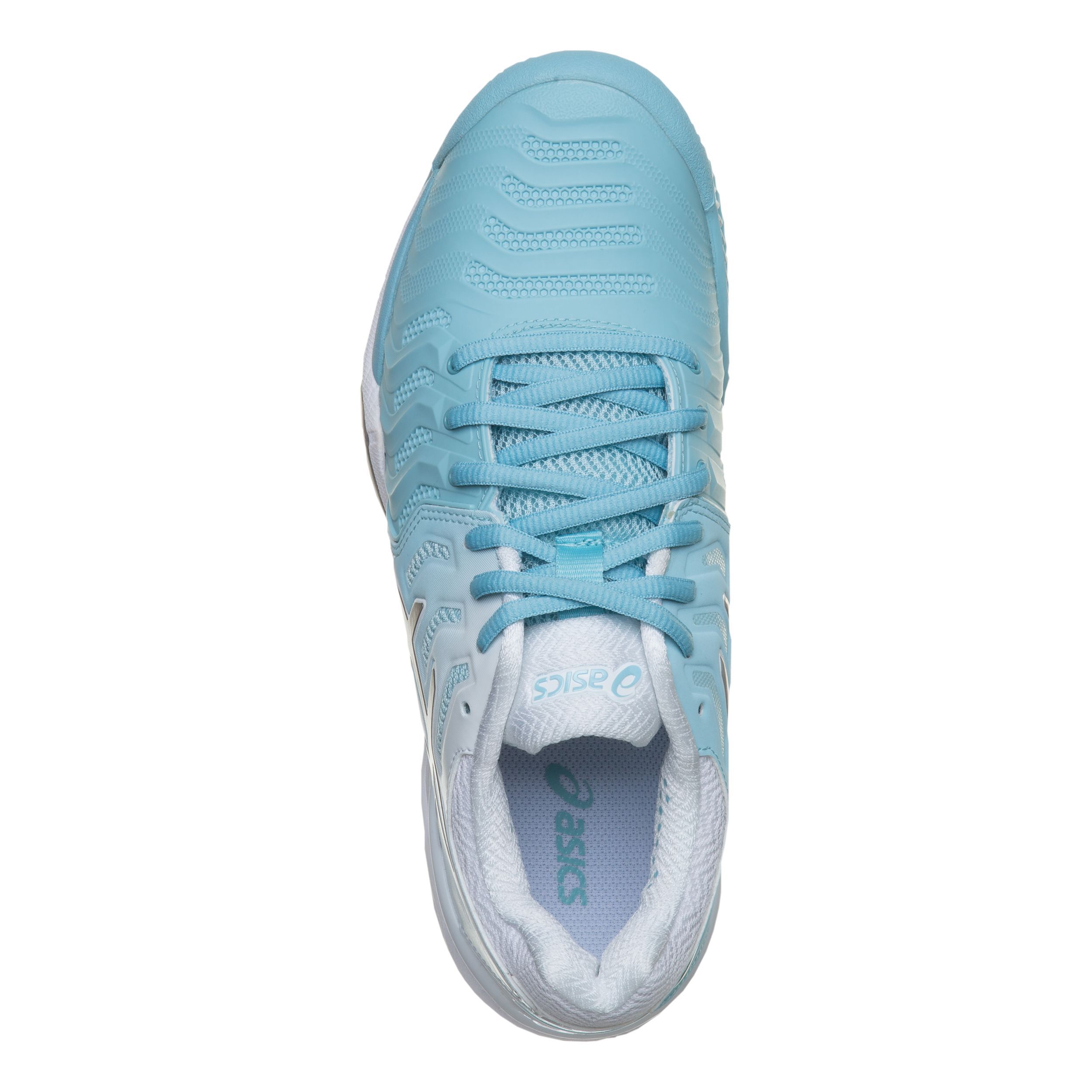 Buy ASICS Gel Resolution 7 Clay Zapatilla Tierra Batida Mujeres Mint Plateado online Tennis Point ES