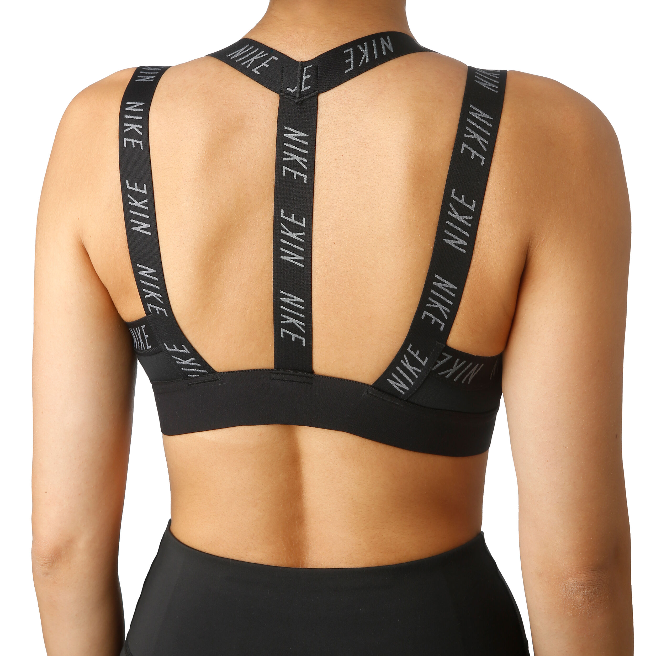 Nike sujetador deportivo training indy logo deals