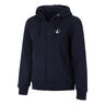 Essential Zip Sudadera con cremallera Mujeres - azul oscuro, 