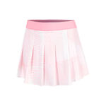 Ropa Lucky in Love Lucky in Love Spin Around Pleat 13.5in Falda Mujeres-Rosa,Blanco