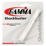 Accesorios para raquetas Gamma Gamma Shockbuster Antivibradores Lang Pack De 1-Blanco