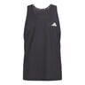 Own The Run B Camiseta De Running Hombres-Negro