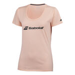 Ropa Babolat Babolat Exercise Camiseta De Manga Corta Chicas-Albaricoque