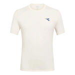 Ropa Diadora Diadora Ss Camiseta De Manga Corta Hombres-Crema