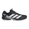 Adizero Ubersonic 5 Zapatilla Tierra Batida Hombres-Negro,Plateado