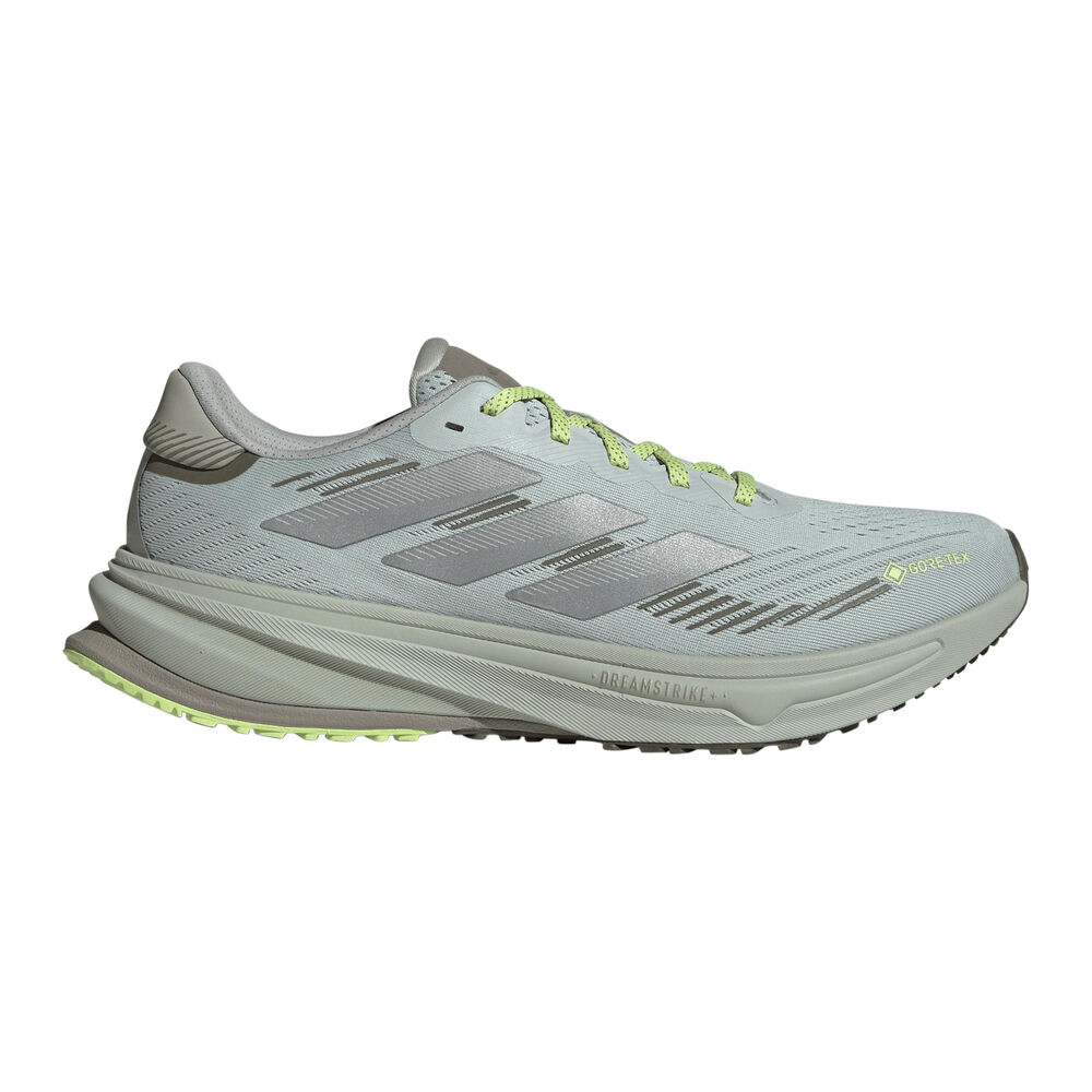 adidas Supernova Rise GTX Zapatilla Neutral Hombres-Verde,Gris