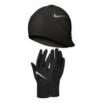 Ropa Nike Nike Essential Mütze + Guantes Hombres-Negro,Plateado