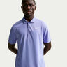 Dri-Fit Victory Court Solid Polo Hombres-azul-gris