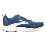 Brooks Brooks Trace 4 Zapatilla neutral Mujeres - azul, albaricoque