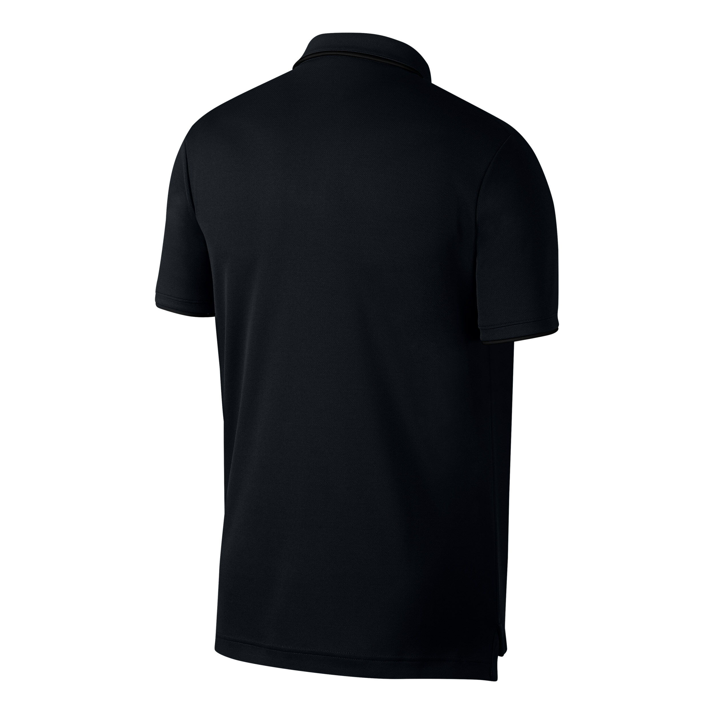 Buy Nike Court Dry Team Polo Hombres Negro Blanco online Tennis Point ES