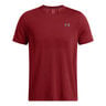 Seamless Stride Camiseta De Running Hombres-Rojo