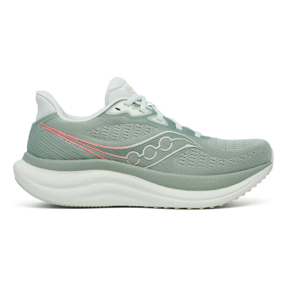 Saucony Triumph 23 Zapatilla Neutral Mujeres - Verde Claro, Verde