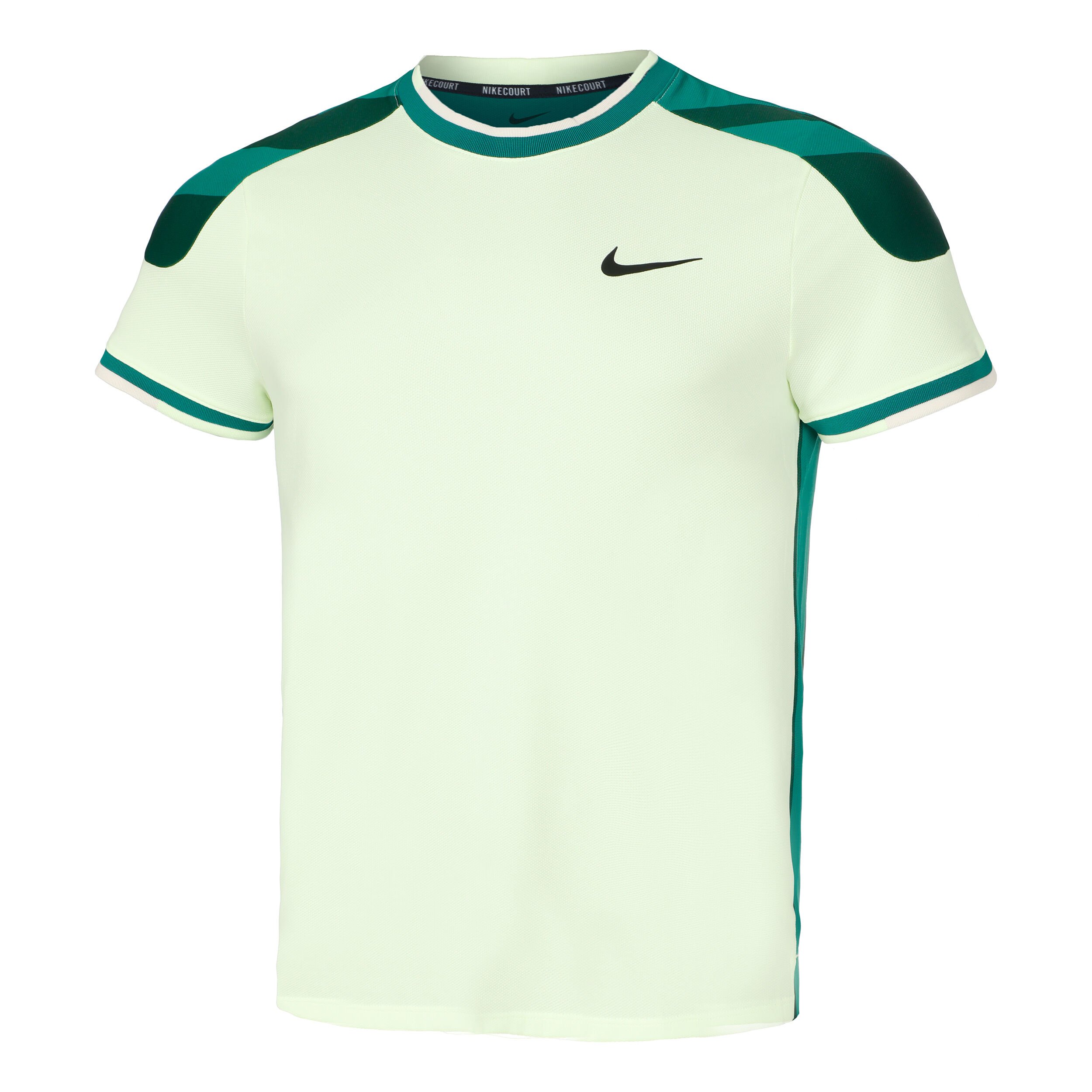 Buy Nike Court Dri Fit Slam Camiseta De Manga Corta Hombres Verde Claro Verde Oscuro online Tennis Point ES